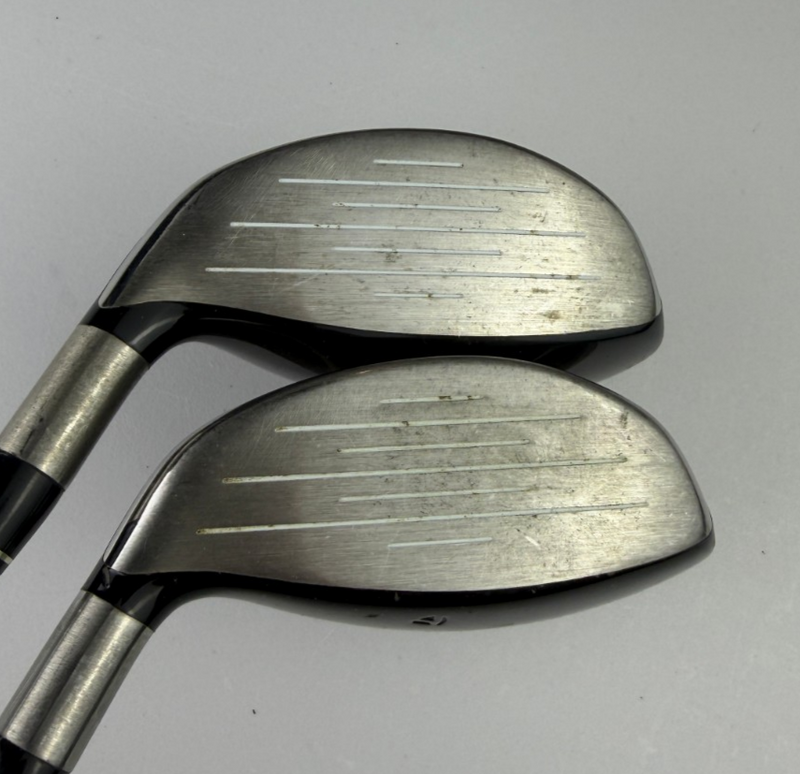 TaylorMade V Steel Woods, Right-Handed, Stiff flex, used golf club, view 2