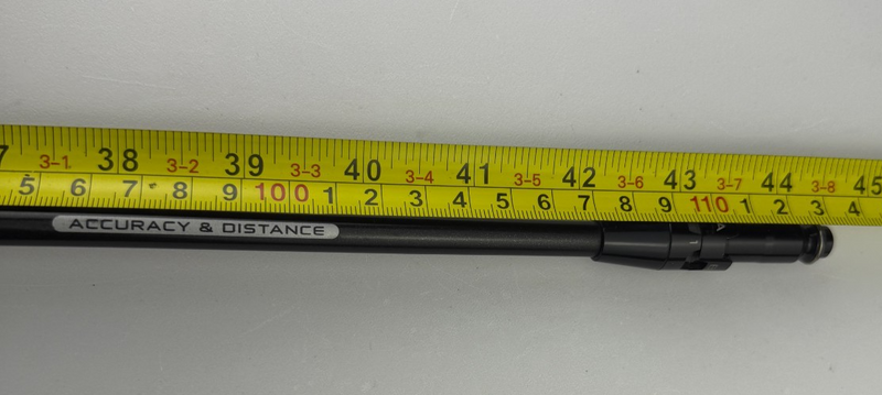 Graphite Design Tour AD Driver shaft, Right-Handed, Senior flex, used golf club, view 3