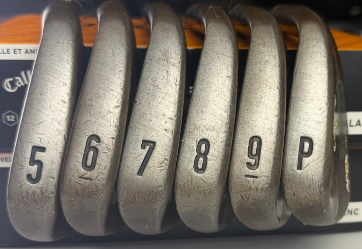 Callaway Apex MB 2018 Raw Irons 5-PW - Dynamic Gold X100 +0.5" - Very Good image 6