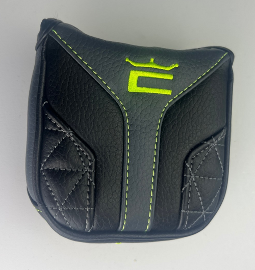 Cobra Golf Vintage Sik Face Tec Mallet Putter Black/White/Lime Headcover