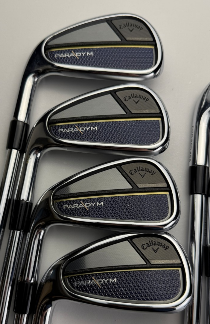 Callaway Paradym Irons, Left-Handed, Stiff flex, used golf club, view 3