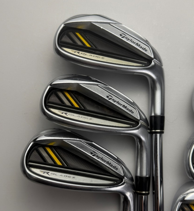 TaylorMade RocketBladez 4-PW Irons - Rocketfuel 85G Stiff Flex +0.5" - Very Good image 3