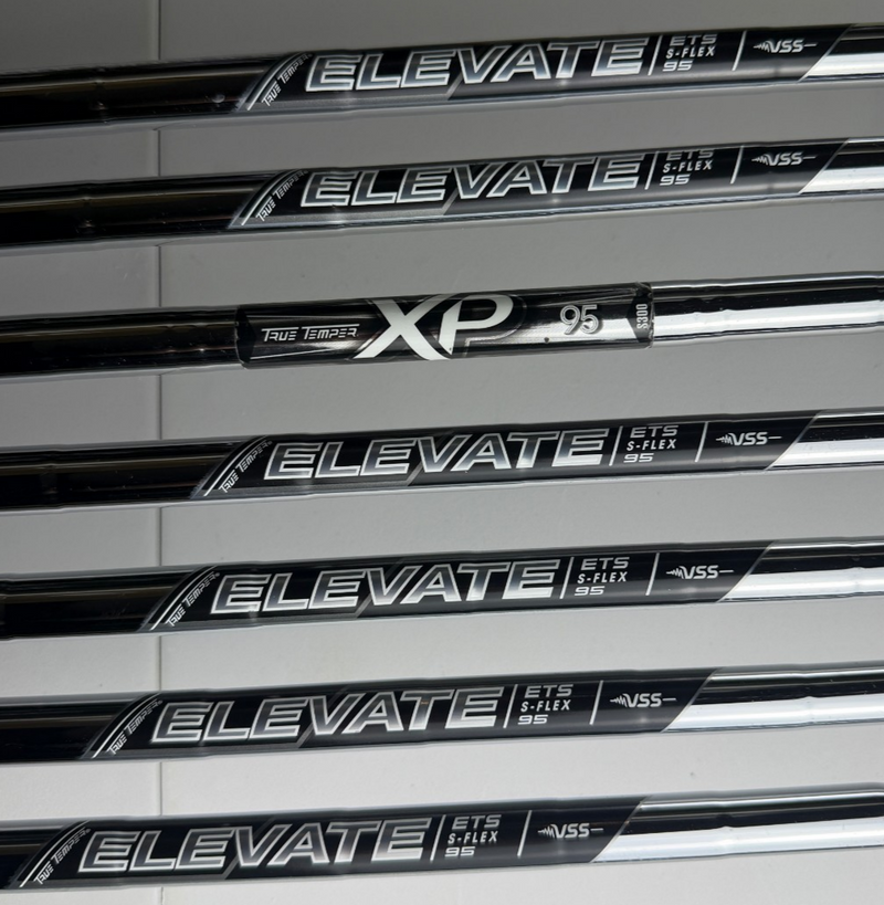 Callaway Mavrik Irons 6-PW, AW, SW - True Temper 95G Stiff Flex - Very Good image 7