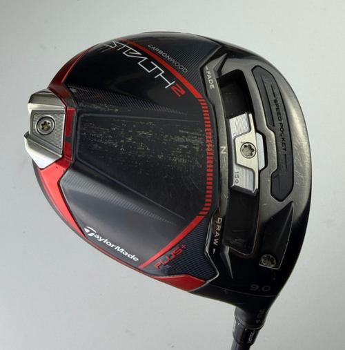 TaylorMade Stealth 2 Plus+ 9* Driver - Diamana 60 Stiff Flex - Good +HC