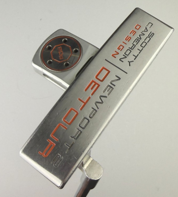 Scotty Cameron Design Newport 2 Detour Putter, Right-Handed, Putter flex, new golf club, view 2