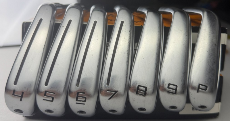 TaylorMade 2024 P770 Irons, Right-Handed, Stiff flex, used golf club, view 6