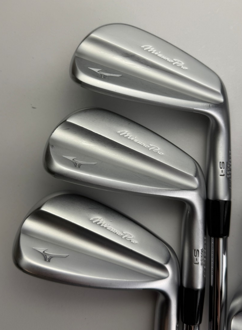 Mizuno Pro S-1 Irons, Right-Handed, Stiff flex, used golf club, view 3