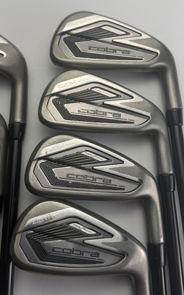 Cobra Darkspeed Irons, Right-Handed, Stiff flex, used golf club, view 2