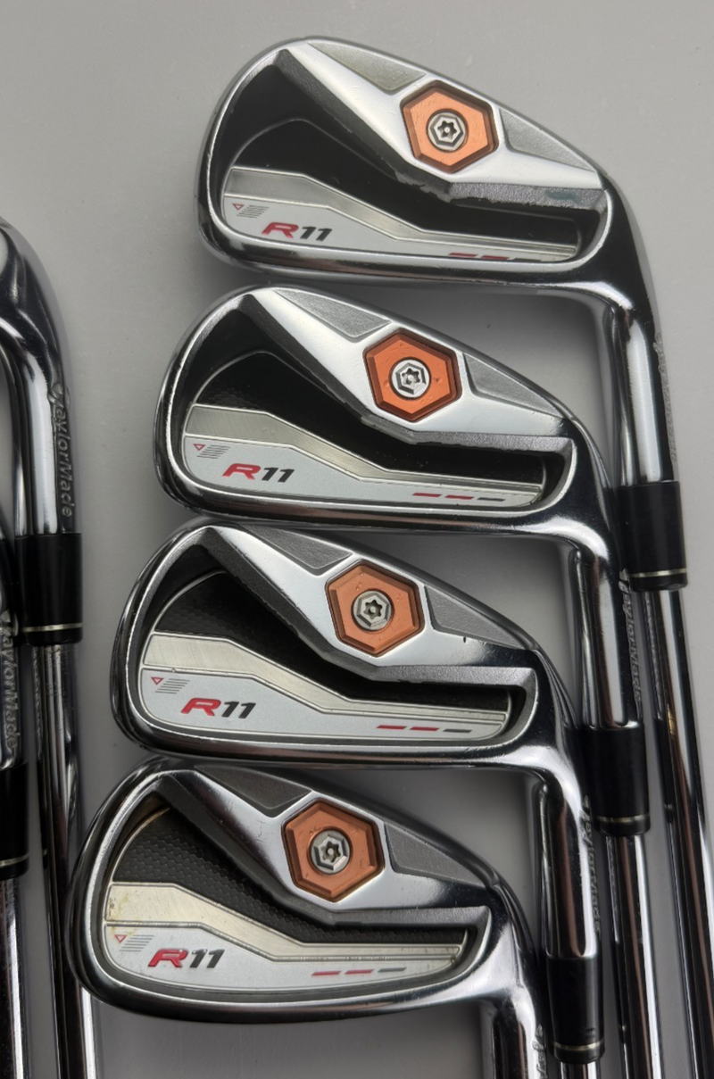 TaylorMade R11 Irons, Right-Handed, Regular flex, used golf club, view 2