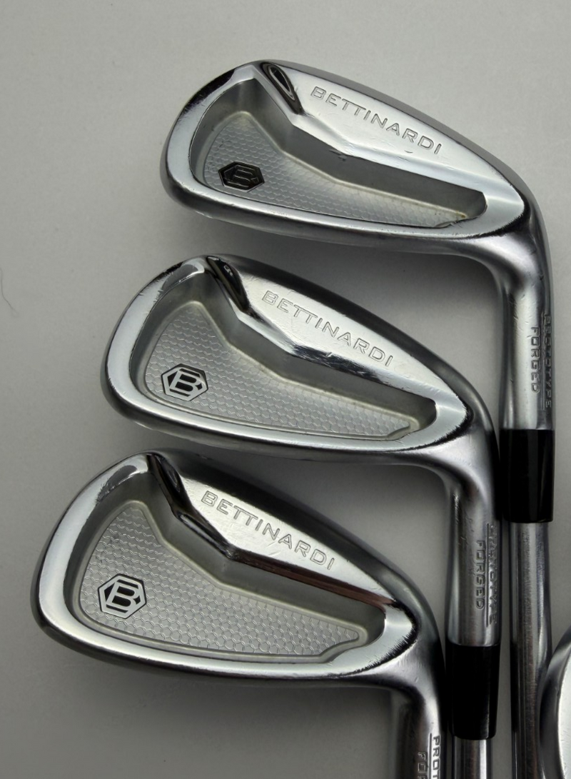 Bettinardi CB24 Irons, Right-Handed, Extar Stiff flex, used golf club, view 3