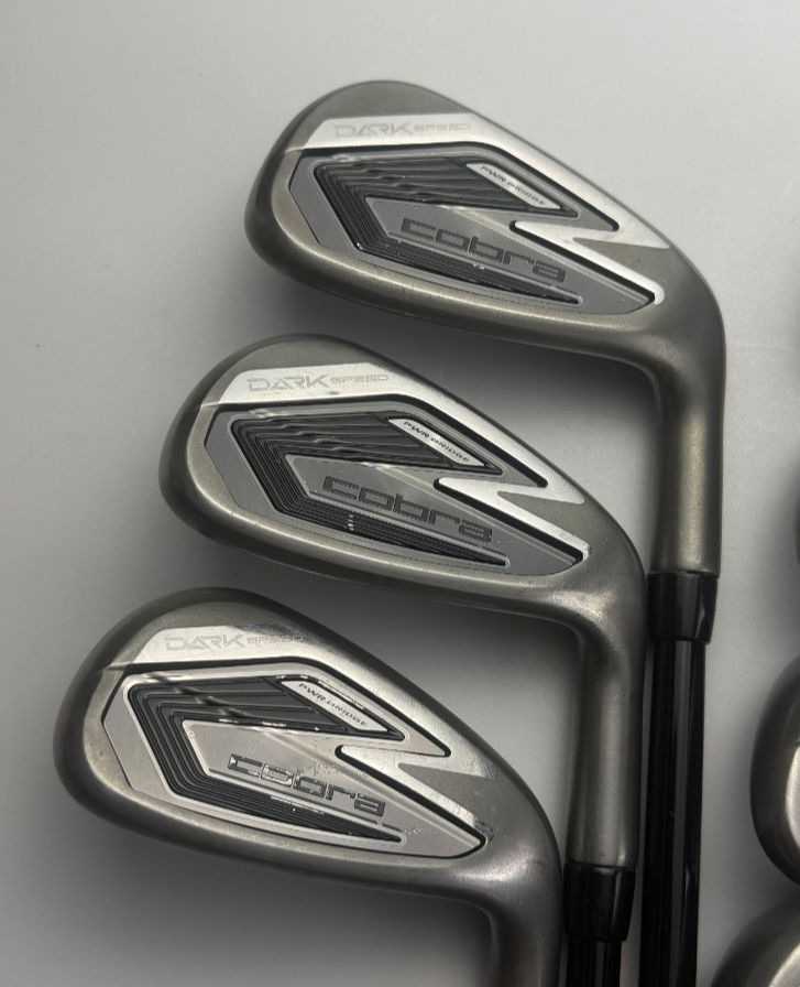 Cobra Darkspeed Irons, Right-Handed, Stiff flex, used golf club, view 3