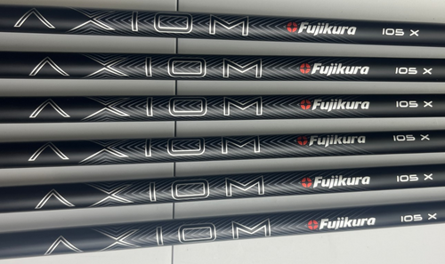 6x Fujikura Axiom 105 X Velocore Shafts .370 Parallel