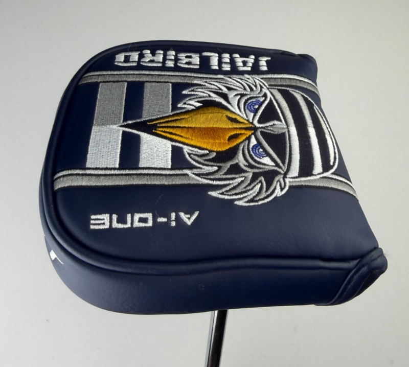 Odyssey Ai-ONE Square 2 Square Jailbird Putter, Right-Handed, Stock flex, used golf club, view 6
