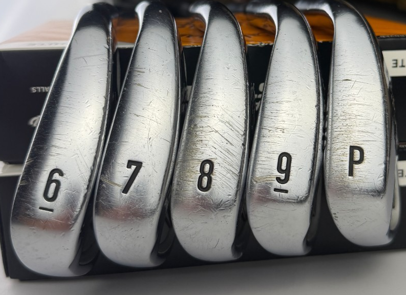 Callaway 2021 Apex Irons, Right-Handed, Stiff flex, used golf club, view 6