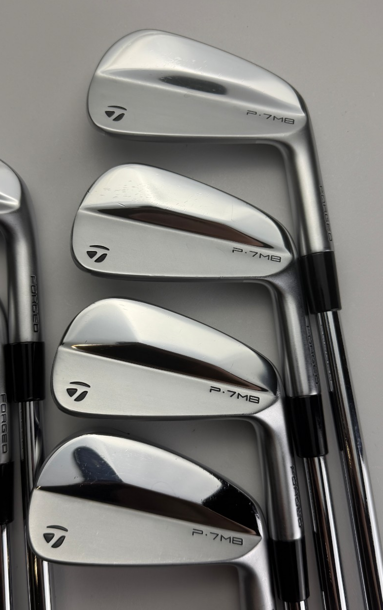 TaylorMade P7MB 23' Irons, Right-Handed, Stiff flex, used golf club, view 2