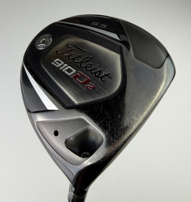Titleist 910D2 Driver, Right-Handed, Stiff flex, used golf club, view 2