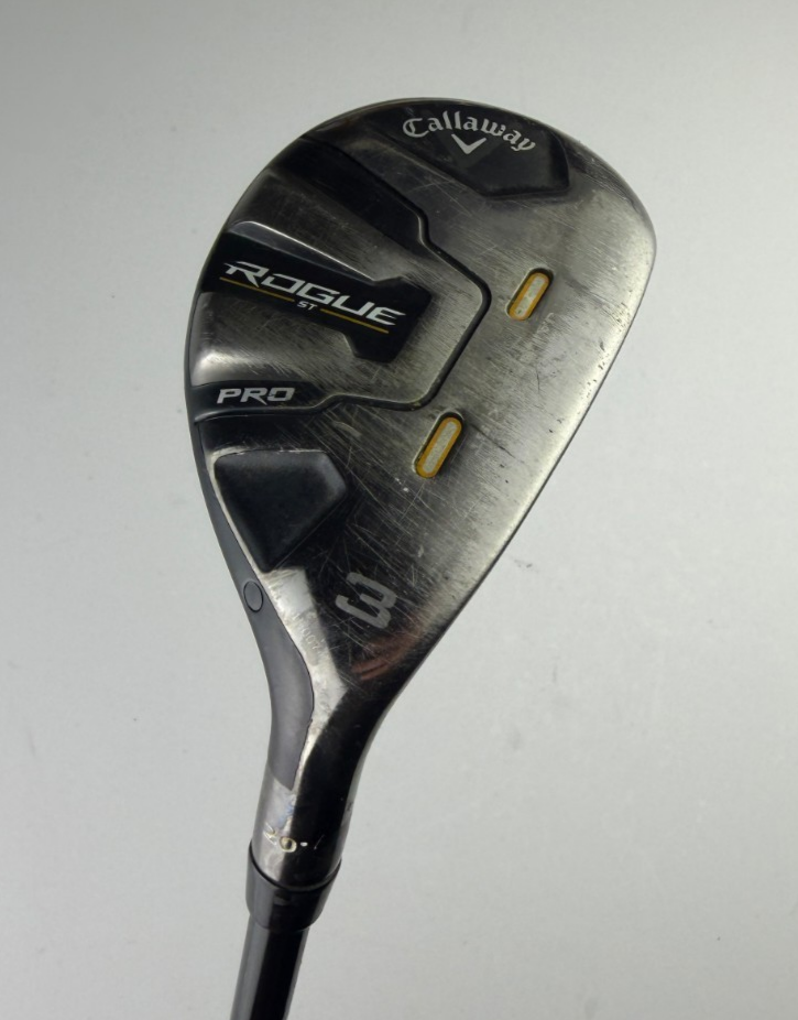 Callaway Rogue ST Pro Hybrid, Right-Handed, Stiff flex, used golf club, view 3