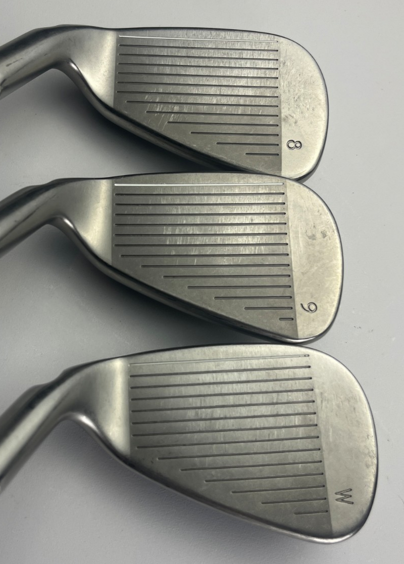 Ping G20 Irons, Right-Handed, Extra Stiff flex, used, Very Good condition, view 5