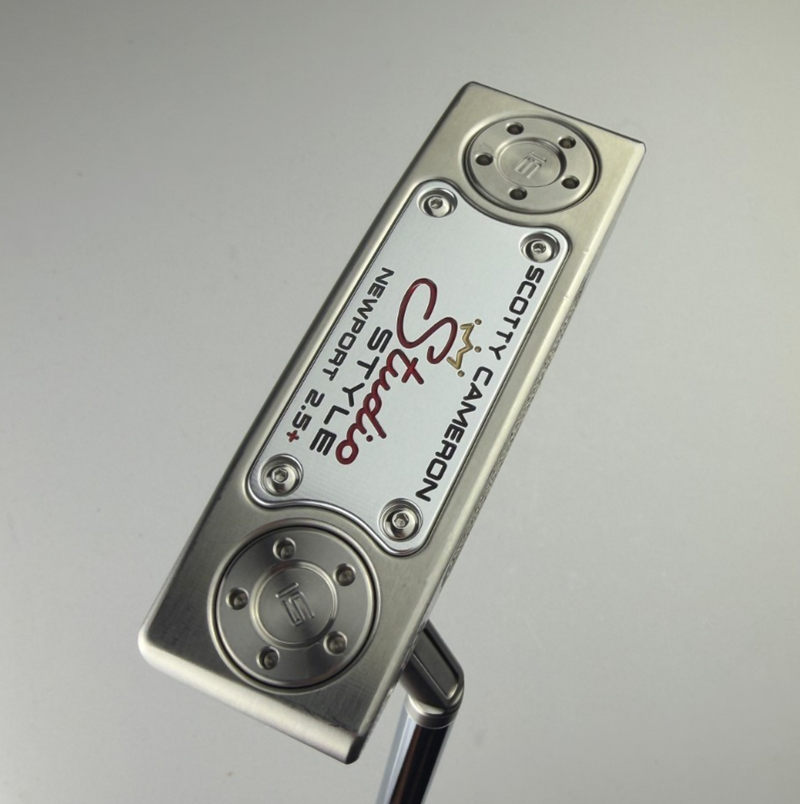 Scotty Cameron Studio Style Newport 2.5+ Putter, Right-Handed, Stock flex, used golf club, view 2
