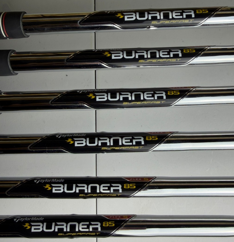 TaylorMade Burner superlaunch Irons, Right-Handed, Stiff flex, used golf club, view 7