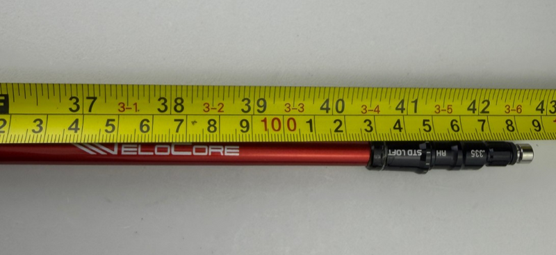 Fujikura Ventus Red TR 8-X Extra Stiff 42.5" Fairway Wood Shaft - TaylorMade Tip image 3