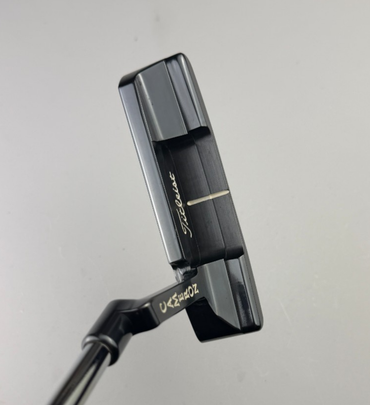 Scotty Cameron Gun Blue Newport 2 Putter, Right-Handed, Stiff flex, used golf club, view 3