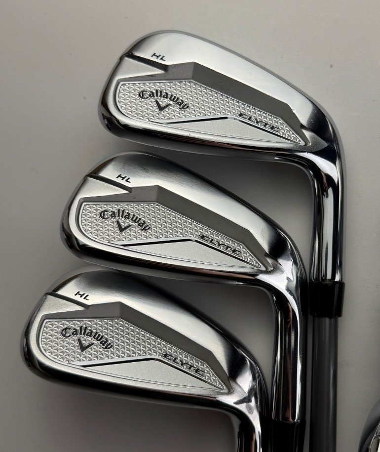 Callaway Elyte Irons, Right-Handed, Senior flex, used golf club, view 3