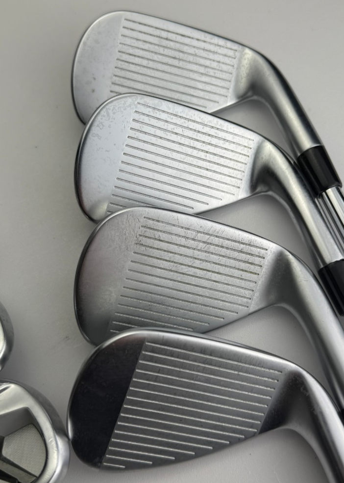 Callaway 2021 Apex Irons, Left-Handed, Stiff flex, used golf club, view 4