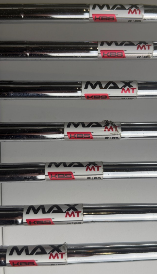 TaylorMade Sim2 Max Irons 5-PW, AW - KBS Max 85 Regular Flex - Good image 7