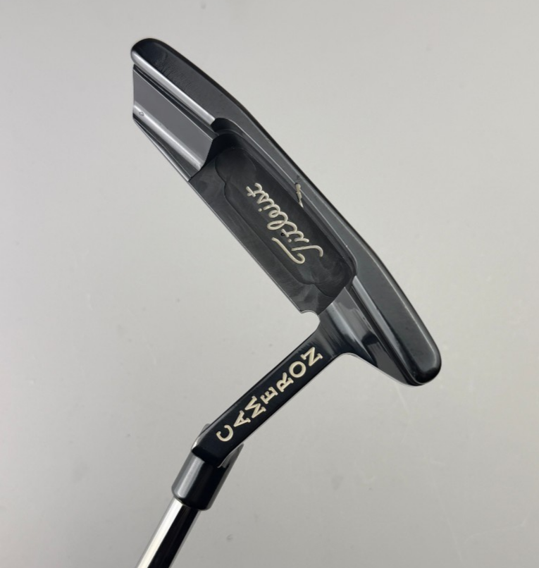Scotty Cameron Gun Blue Newport 2 Putter, Right-Handed, Stiff flex, used golf club, view 4