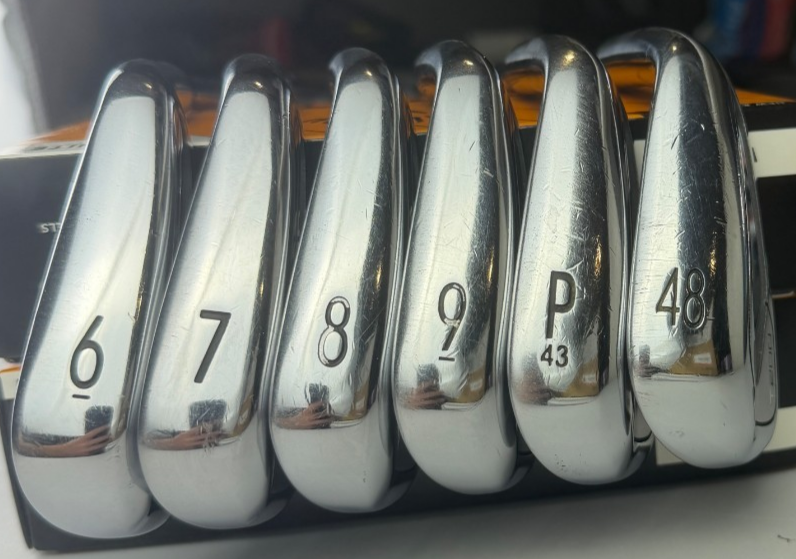 Titleist T200 Irons, Right-Handed, Stiff flex, used golf club, view 6