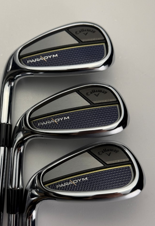 Callaway Paradym Irons, Left-Handed, Stiff flex, used golf club, view 2