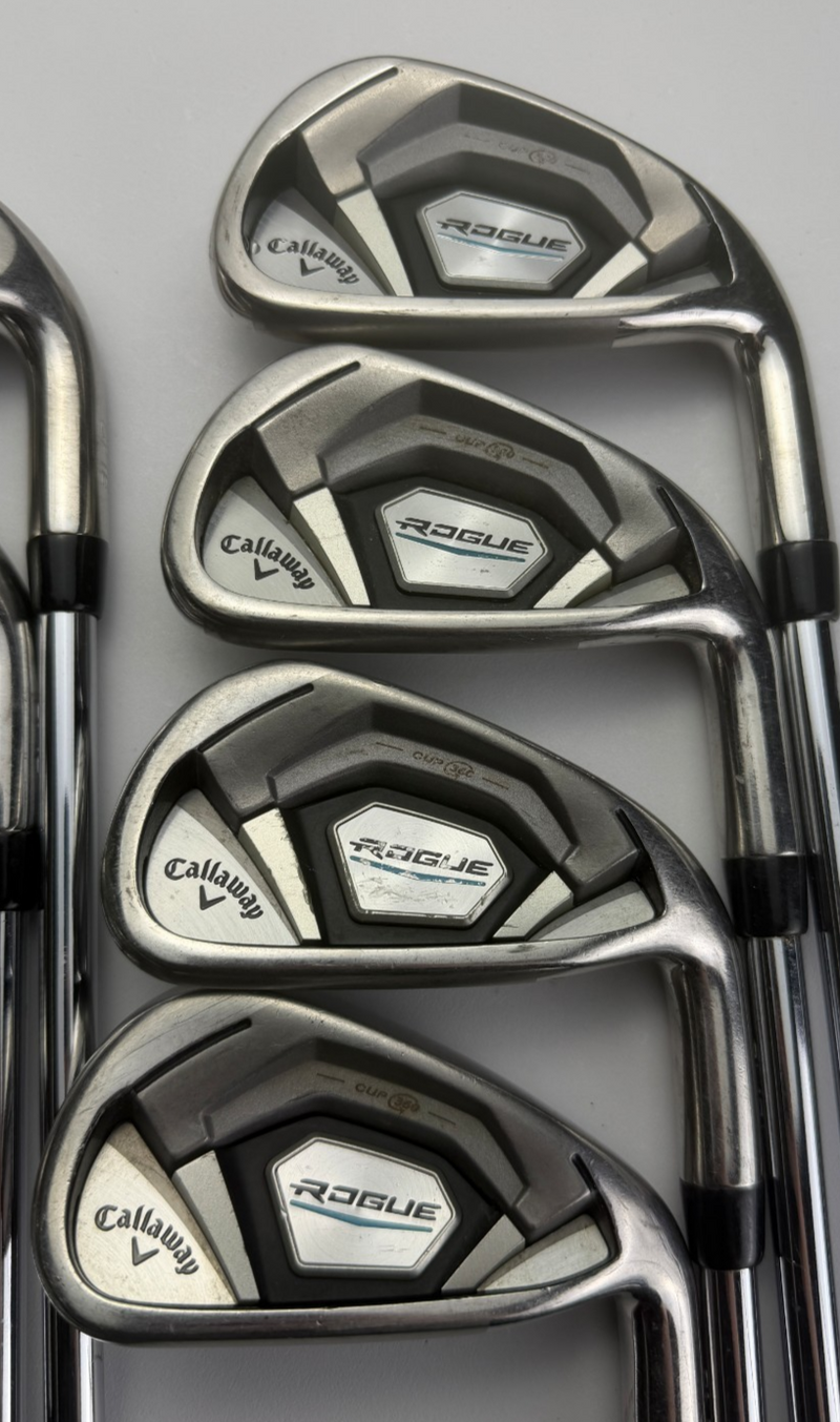 Callaway Rogue CF18 Irons, Right-Handed, Stiff flex, used golf club, view 2