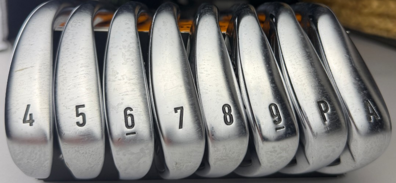 Callaway 2021 Apex Irons, Left-Handed, Stiff flex, used golf club, view 6