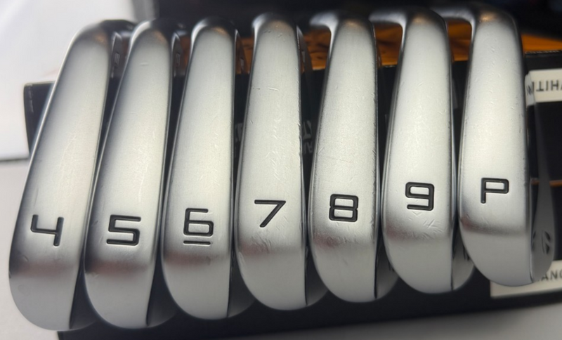 TaylorMade P7MB 23' Irons, Right-Handed, Stiff flex, used golf club, view 6