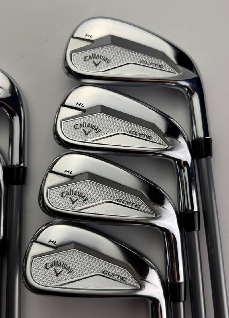 Callaway Elyte Irons, Right-Handed, Senior flex, used golf club, view 2