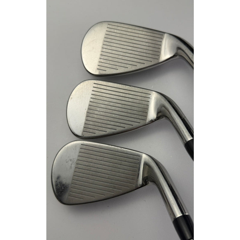 LH Titleist AP1 718 Irons 4-PW - TT AMT Red S300 Stiff Flex - Very Good image 5