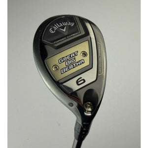 Callaway 2023 Great Big Bertha 26* 6 Hybrid - Helium 60i F3 Regular - Excnt + HC