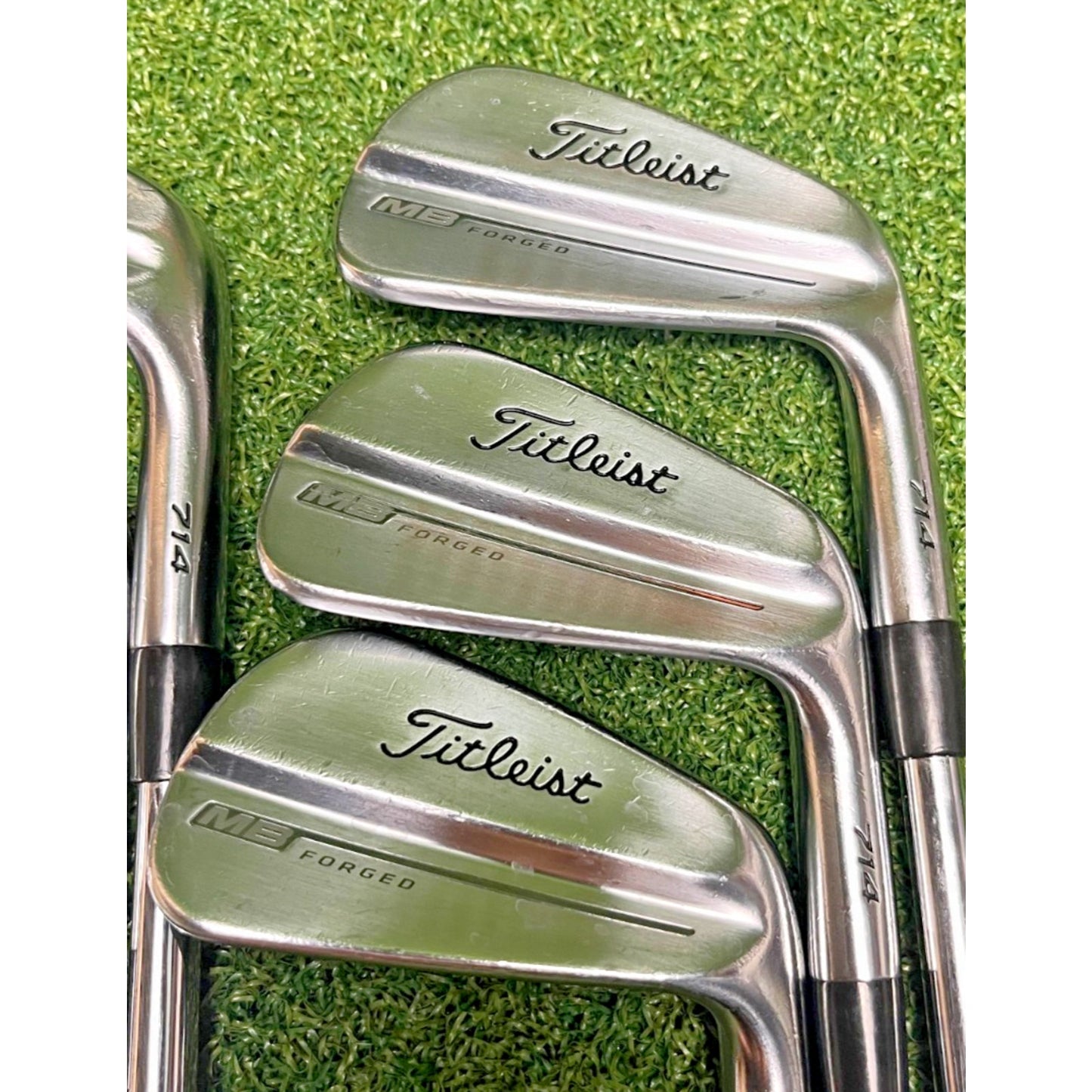 Titleist 714MB Forged 5-PW - Project X 5.5 Regular Flex - Good