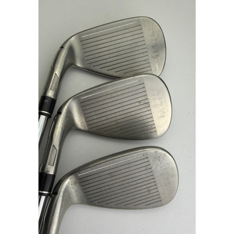 TaylorMade Stealth Irons 5-PW - Dynamic Gold EX Weight Lock S200 Stiff - VG image 5