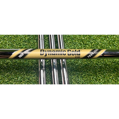 Taylormade 2023 P7MB Irons 4-PW - Dynamic Gold X100 Extra Stiff - Very Good