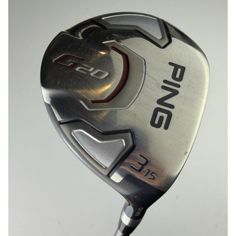 Ping G20 15* 3 Wood - Ping TFC 169F Regular Flex - Very Good w/ HC image 2