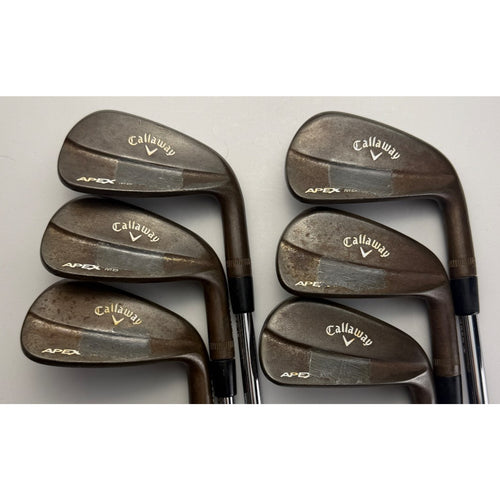 Callaway Apex MB 2018 Raw Irons 5-PW - Dynamic Gold X100 +0.5" - Very Good