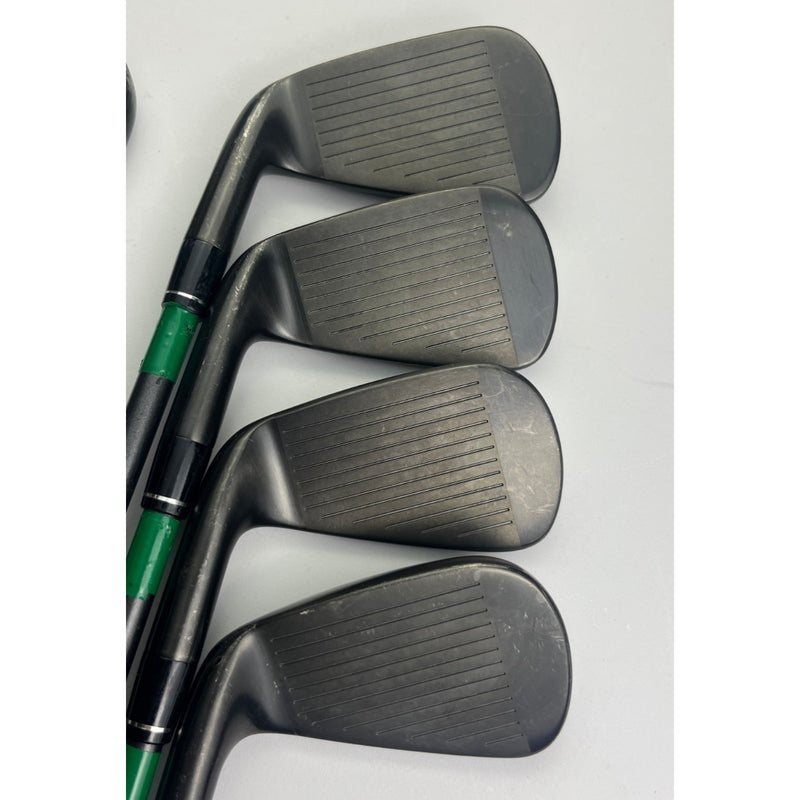 Callaway Apex Ti Fusion Irons 4-PW - Dynamic Gold Mid 100 S300 Stiff Flex - VG image 4