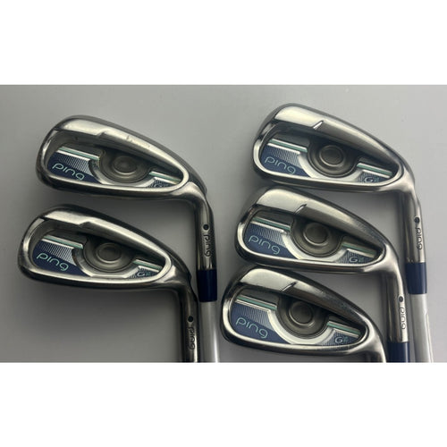 Ping GLE G LE Black Dot Irons 6-PW - ULT 230 Ladies Flex +0.5" - Very Good