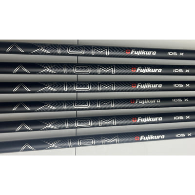 6x Fujikura Axiom 105 X Velocore Shafts .370 Parallel