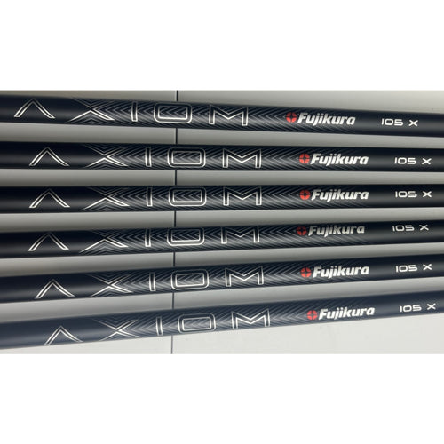 6x Fujikura Axiom 105 X Velocore Shafts .370 Parallel