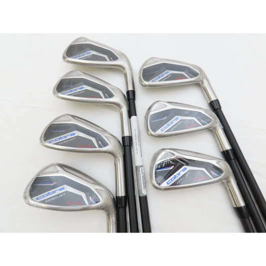 Cobra Aerojet ONE Length irons 5-GW - KBS PGI 85 Graphite Stiff Flex - Brand New