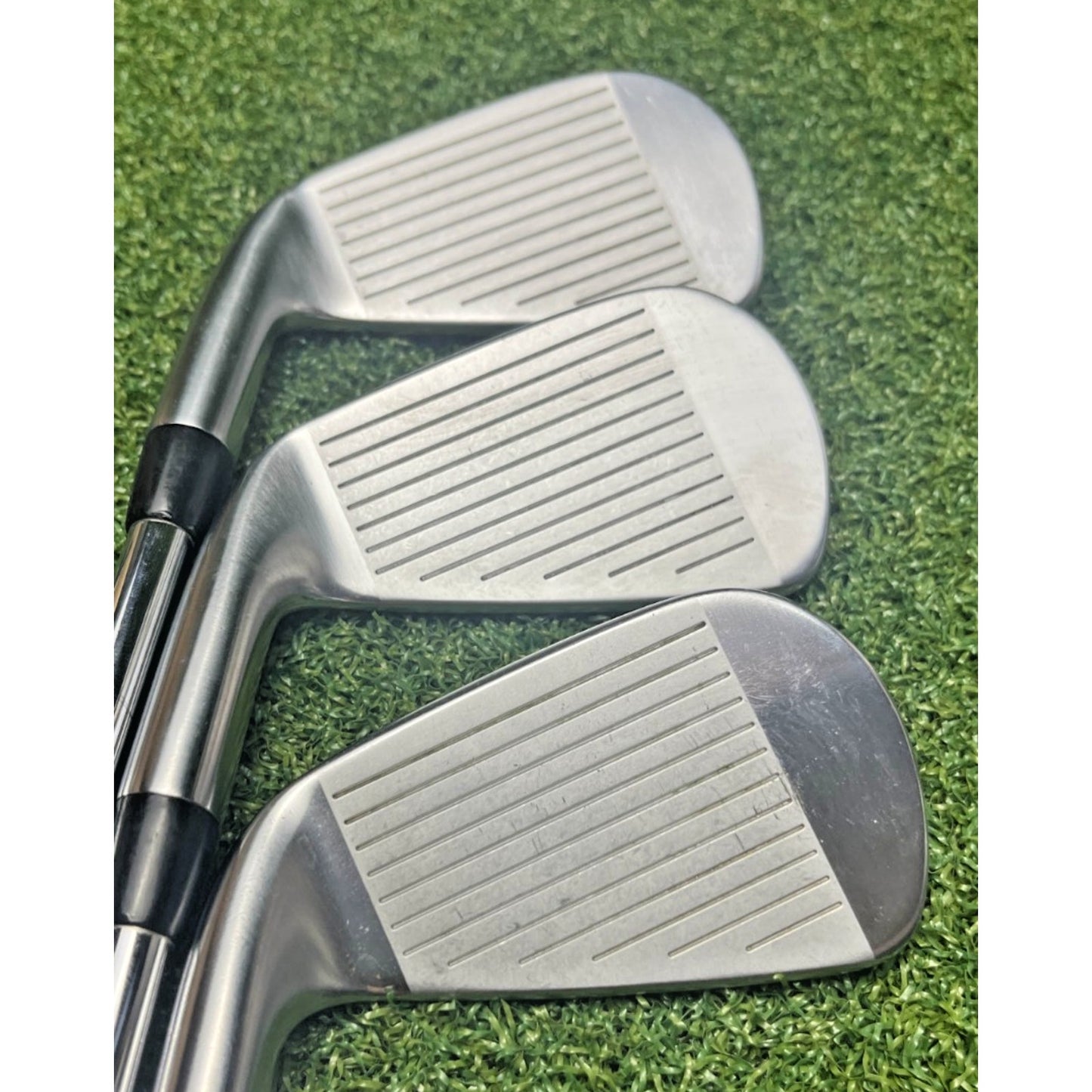 Titleist 2021 T100 Irons 4-PW - TT AMT Tour White S300 Stiff Flex - Very Good