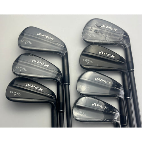 Callaway Apex TI Fusion Irons 4-PW - Dynamic Gold Mid 100 S300 Stiff - Excellent